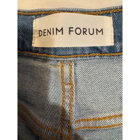 Aritzia Denim Forum The Marianne High Rise Flare Organic Cotton Jeans Size 32 - Picture 7 of 7